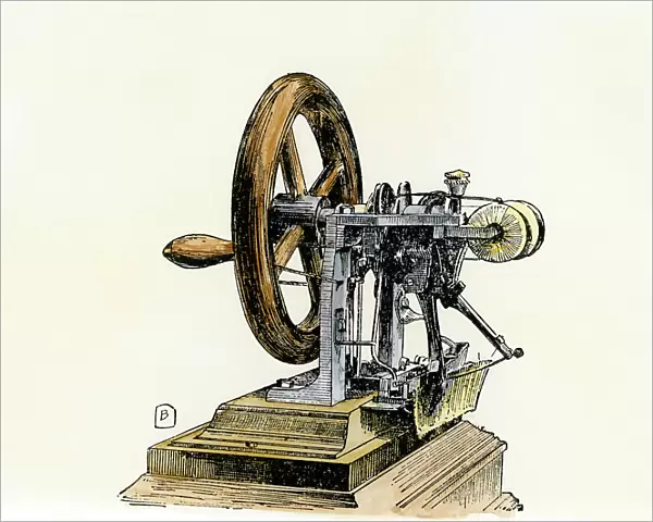 First sewing machine, 1846