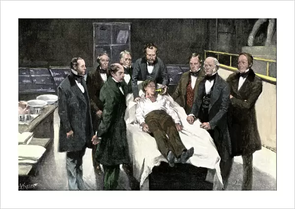 First use of anesthesia in surgery, 1846