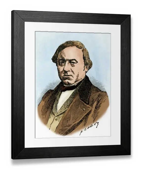 Framed Print : Jean-Baptiste-Andre Dumas