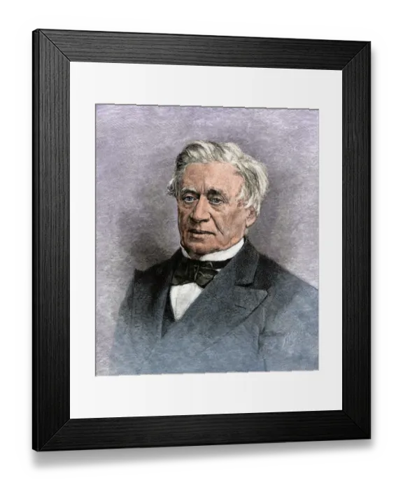 Framed Print : Physicist Joseph Henry Framed Print : Physicist Joseph Henry
