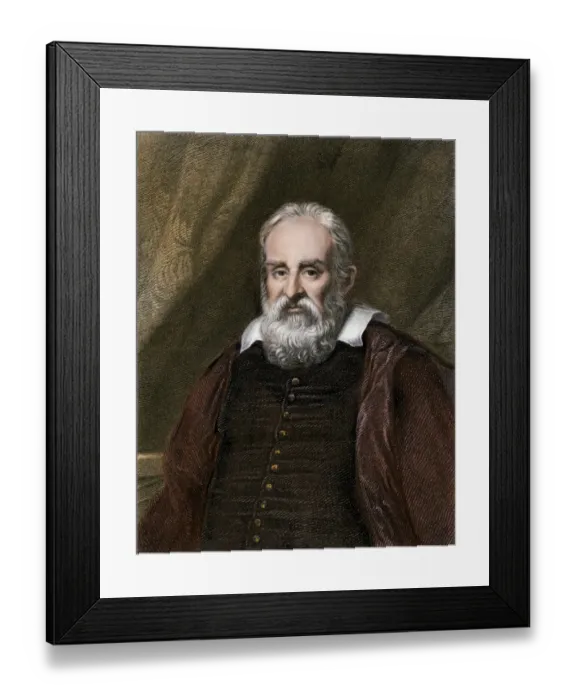 Framed Print : Galileo Galilei, astronomer Framed Print : Galileo Galilei, astronomer