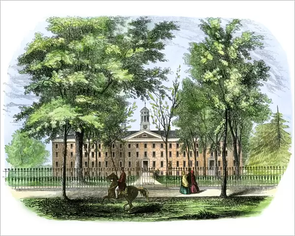 Princeton College, 1850s