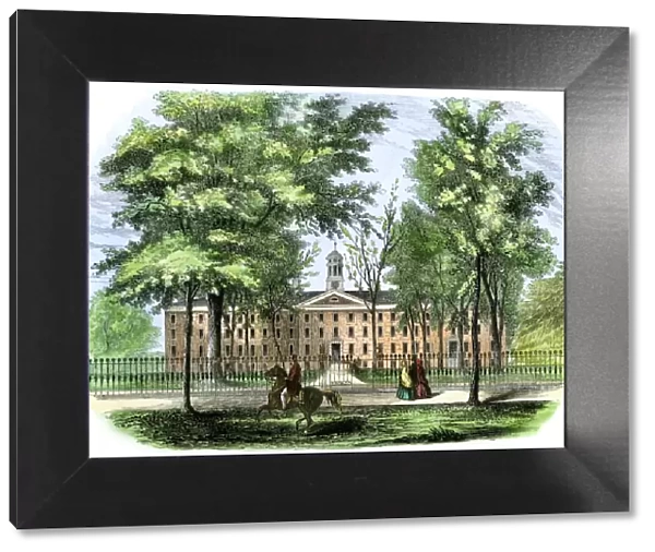 Princeton College, 1850s