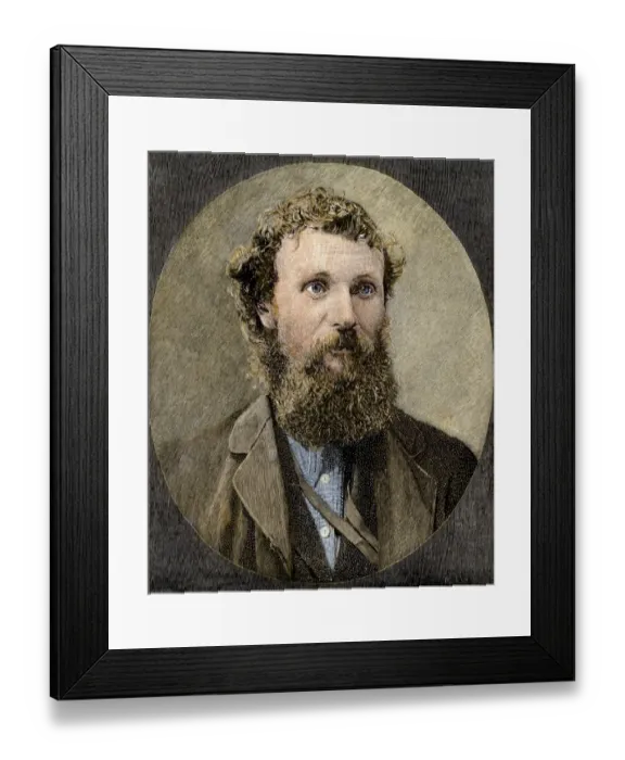 Framed Print : John Muir, naturalist and founder of the Sierra Club