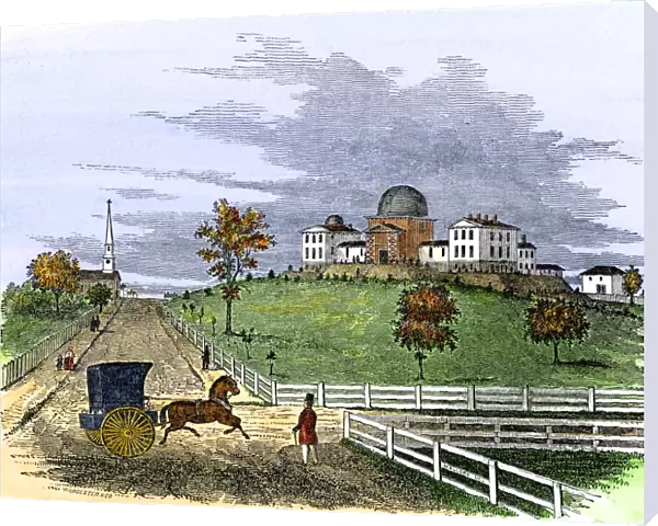 Harvard Astronomical Observatory in 1851