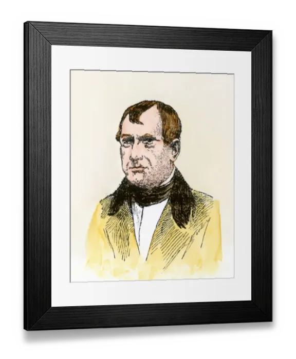 Framed Print : Physiologist Marie-Jean-Pierre Flourens Framed Print : Physiologist Marie-Jean-Pierre Flourens