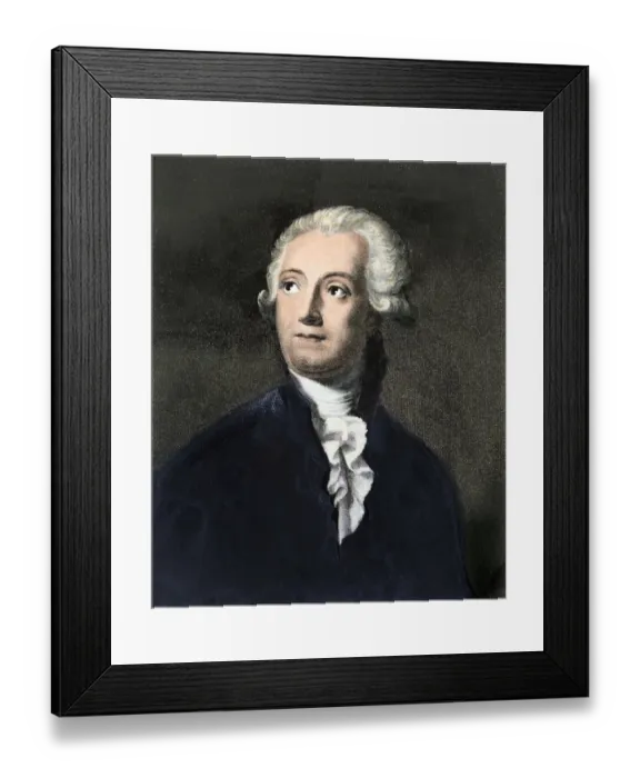 Framed Print : Chemist Antoine-Laurent Lavoisier Framed Print : Chemist Antoine-Laurent Lavoisier