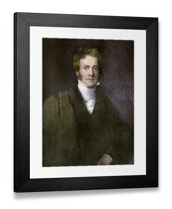 Framed Print : Astronomer John Frederick William Herschel Framed Print : Astronomer John Frederick William Herschel