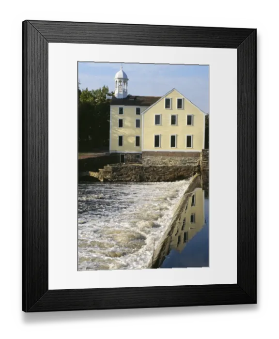 Framed Print : Slaters Mill, first US textile factory Framed Print : Slaters Mill, first US textile factory
