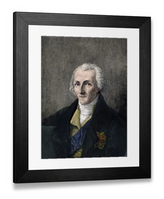 Framed Print : Benjamin Thompson, Count von Rumford Framed Print : Benjamin Thompson, Count von Rumford