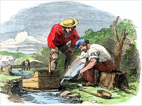 Australian Gold Rush prospectors, 1850s