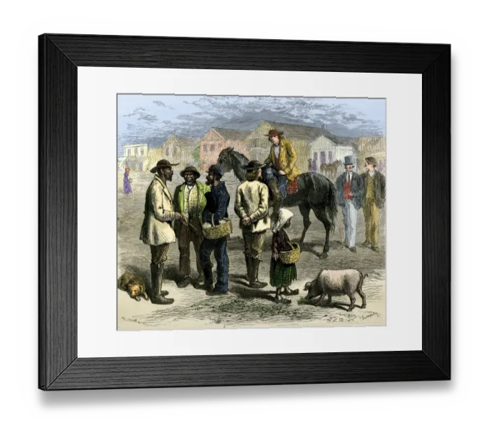 Framed Print : Sherman, Texas, 1870s Framed Print : Sherman, Texas, 1870s