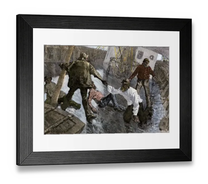 Framed Print : Passage around Cape Horn in stormy seas Framed Print : Passage around Cape Horn in stormy seas