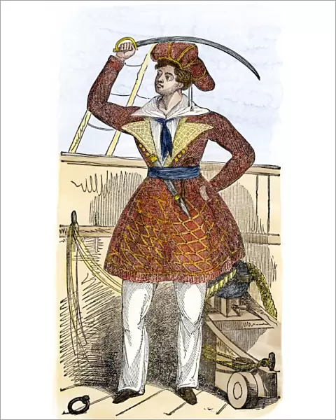 Woman pirate named Alwilda