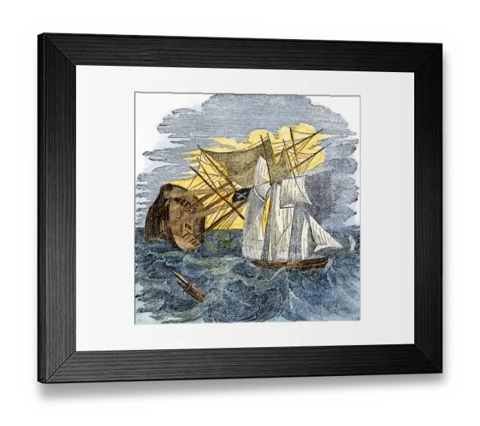 Framed Print : Pirates attacking a merchant ship