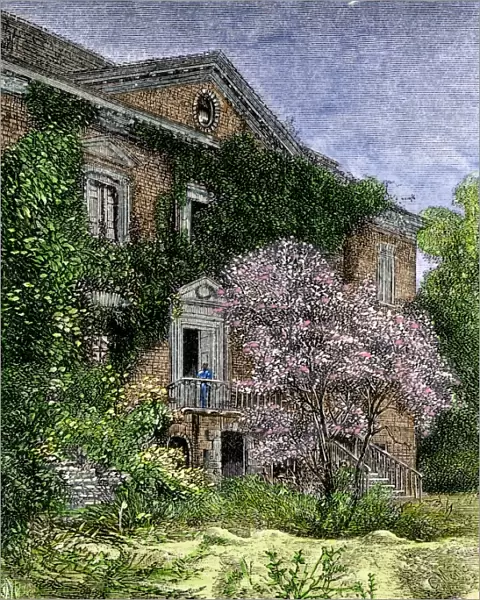 South Carolina plantation house, 1800s