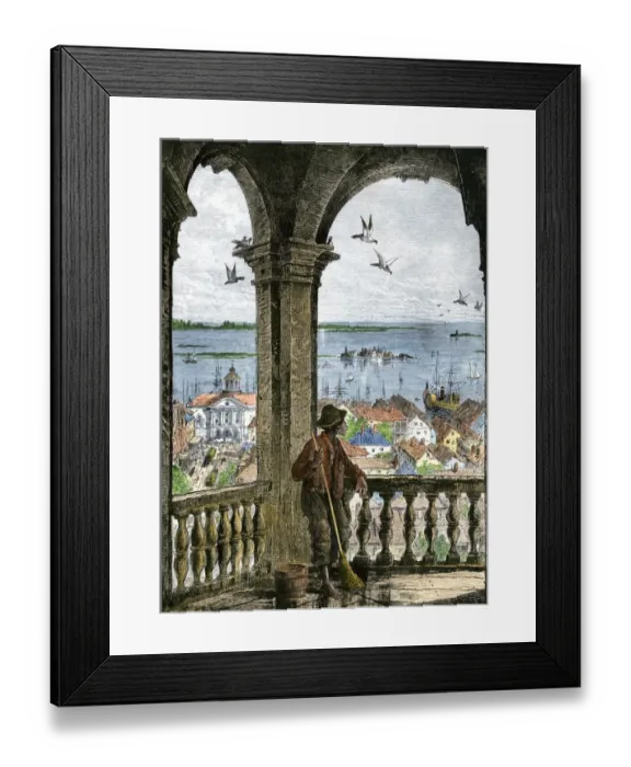 Framed Print : Charleston, South Carolina, 1880s