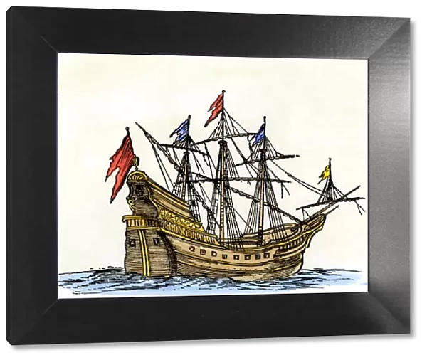 Ship in the 1600s