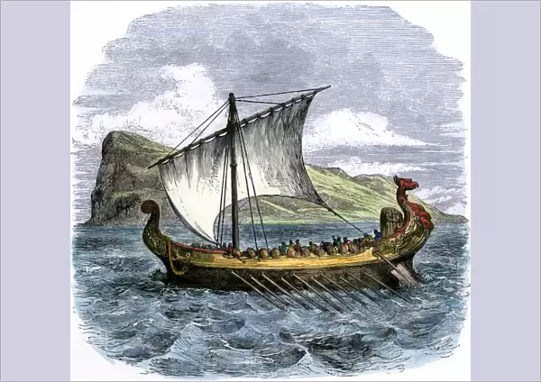 Phoenician ship in the Mediterranean