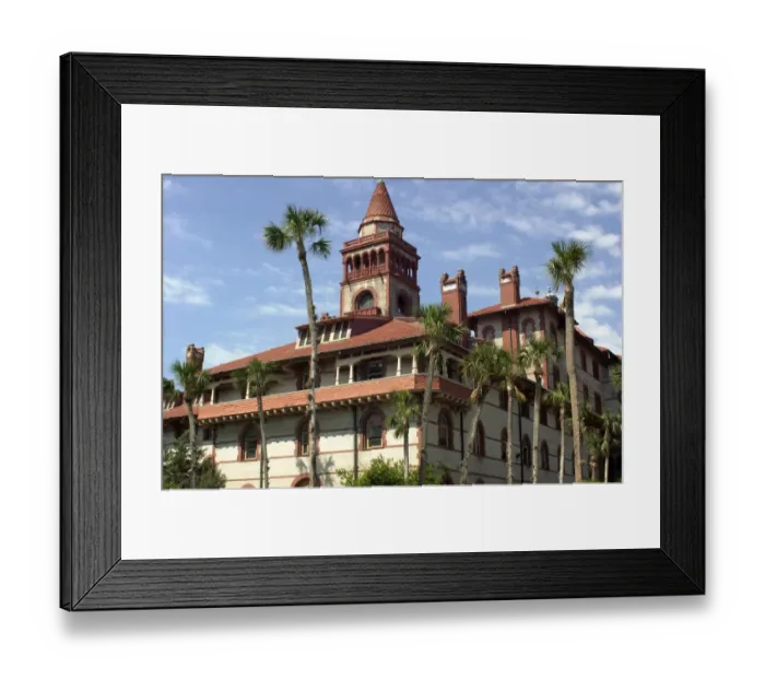 Framed Print : Flagler College in St. Augustine, Florida Framed Print : Flagler College in St. Augustine, Florida