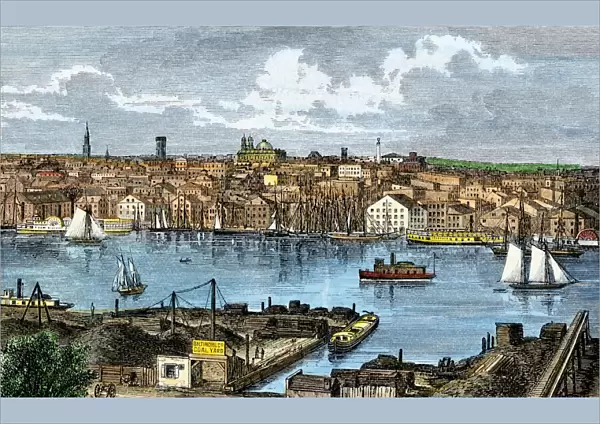 Baltimore in the 1870s