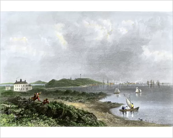 Boston seen from Dorchester, Massachusetts, 1774