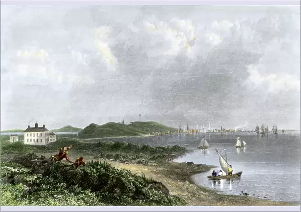 Boston seen from Dorchester, Massachusetts, 1774