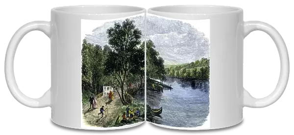 Choteaus Pond, Missouri, 1820s