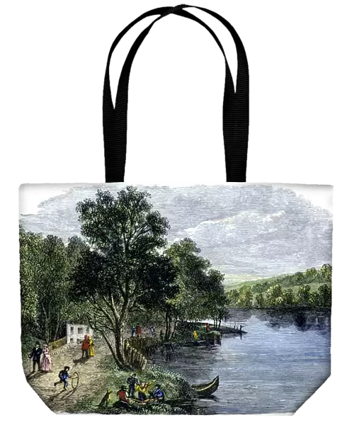 Choteaus Pond, Missouri, 1820s
