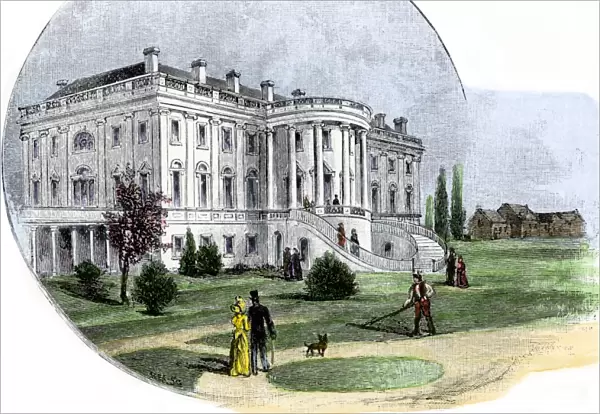White House in the 1880s