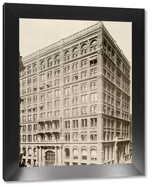 First steel-framed skyscraper, Chicago, 1890s