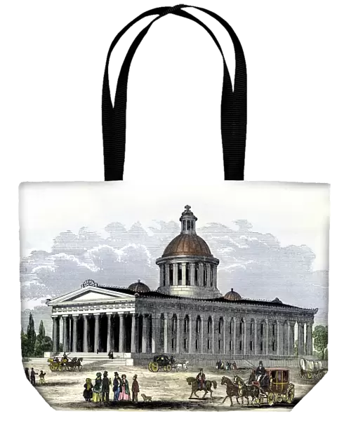 State capitol of Indiana, 1850s