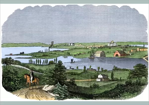 Washington DC in the 1840s