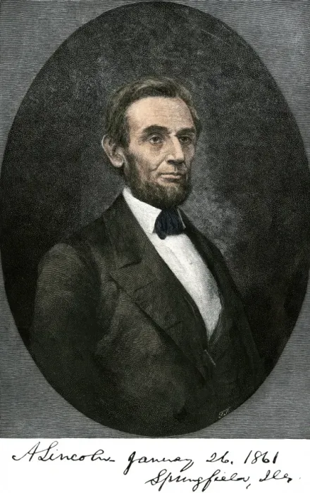 Framed Print : Abraham Lincoln in Springfield Framed Print : Abraham Lincoln in Springfield