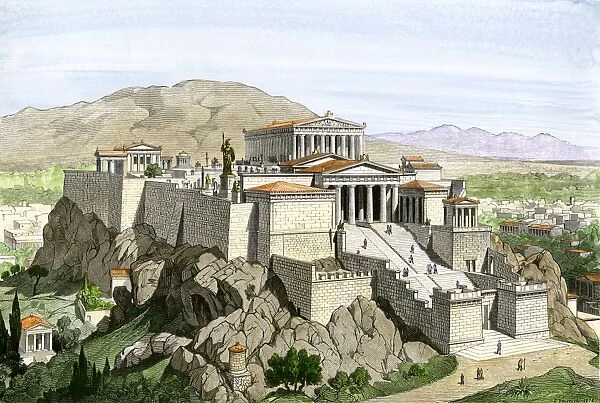Acropolis of ancient Athens