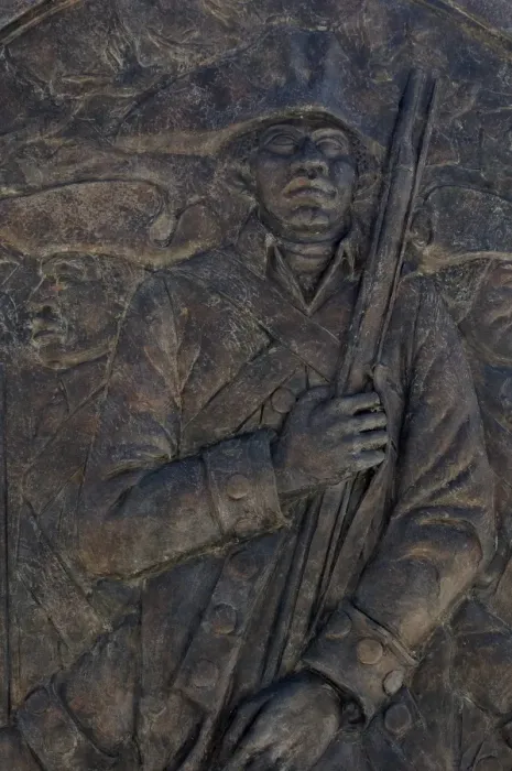 Framed Print : African-American revolutionary soldier memorial at Valley Forge Framed Print : African-American revolutionary soldier memorial at Valley Forge