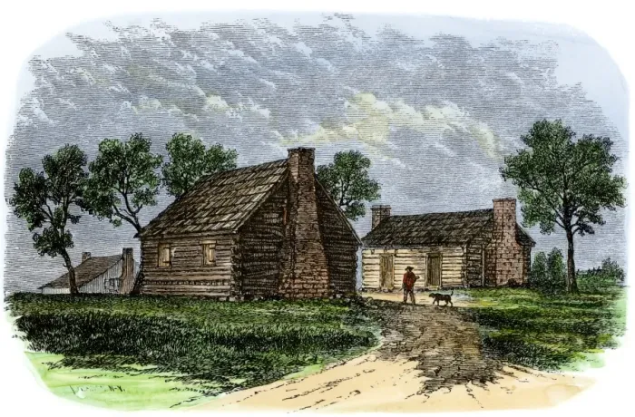 Framed Print : Andrew Jacksons boyhood home Framed Print : Andrew Jacksons boyhood home