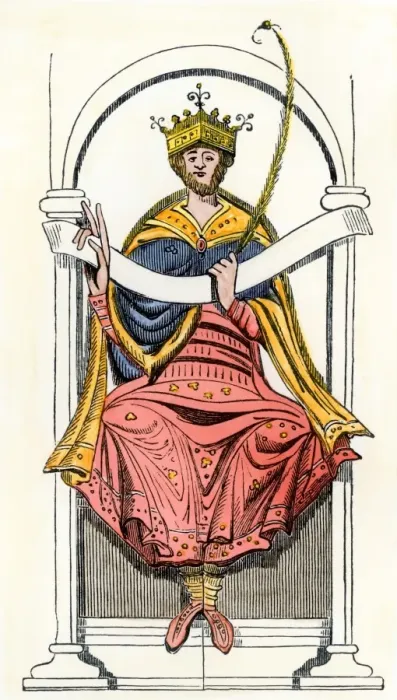 Framed Print : Anglo-Saxon King Edgar, the Aetheling Framed Print : Anglo-Saxon King Edgar, the Aetheling