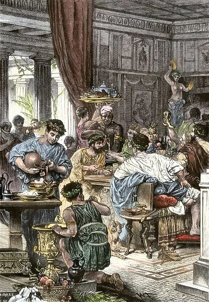 Banquet in ancient Rome