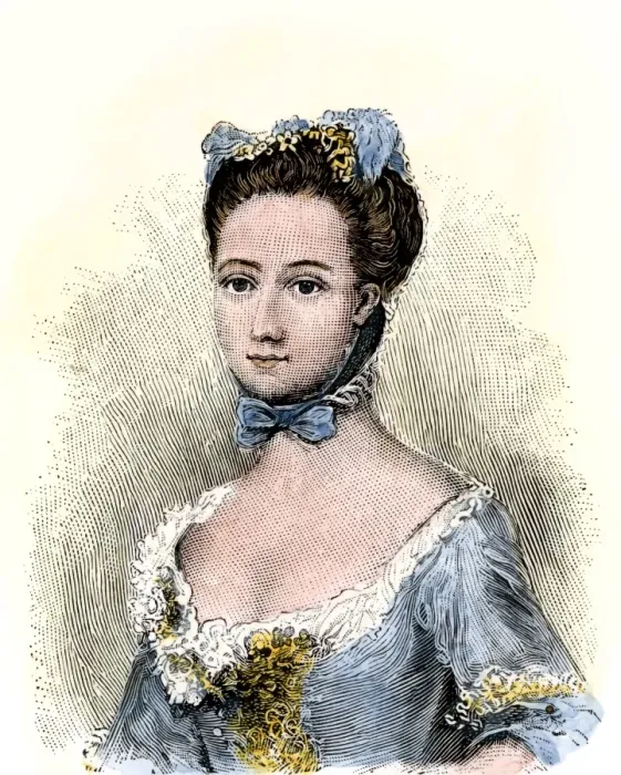 Framed Print : Baroness Fredericka von Riedesel Framed Print : Baroness Fredericka von Riedesel