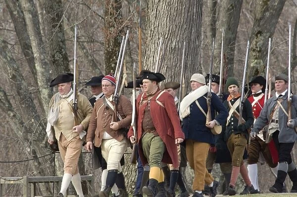 Battle of Concord reenactment
