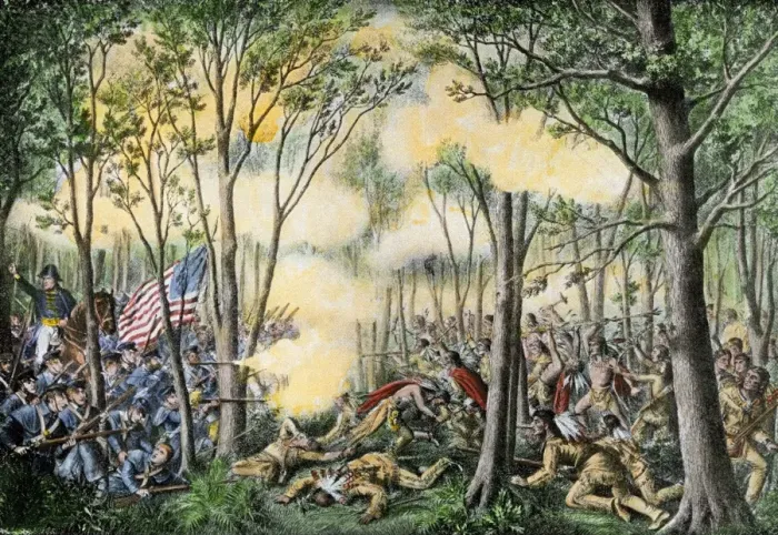 Framed Print : Battle of Tippecanoe Framed Print : Battle of Tippecanoe