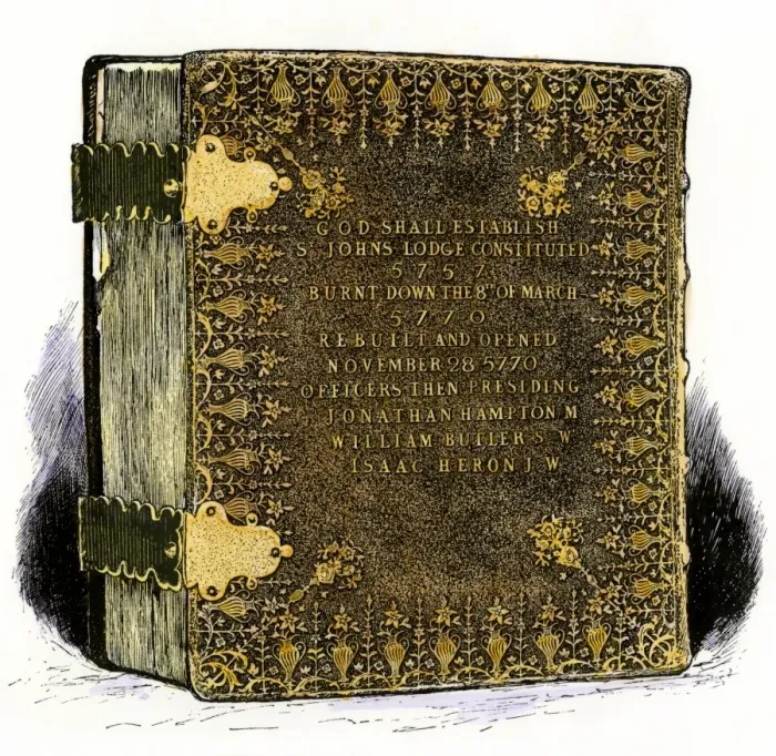 Framed Print : Bible on which George Washington took the Oath of Office to become the first US Framed Print : Bible on which George Washington took the Oath of Office to become the first US