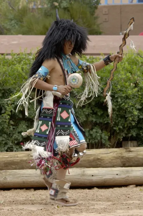 Framed Print : Buffalo Dance performed by a Zuni Pueblo Red-tailed Hawk Dancer at the Gallup Framed Print : Buffalo Dance performed by a Zuni Pueblo Red-tailed Hawk Dancer at the Gallup