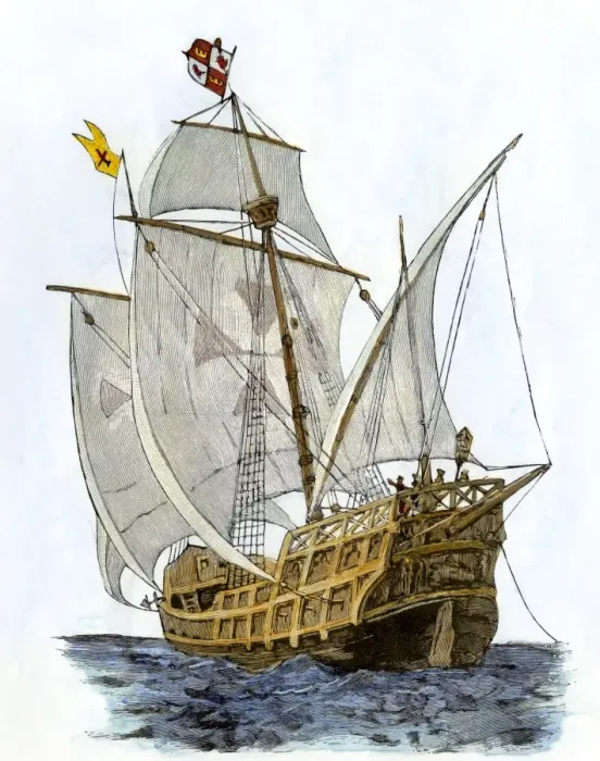 Framed Print : Caravel Santa Maria Framed Print : Caravel Santa Maria