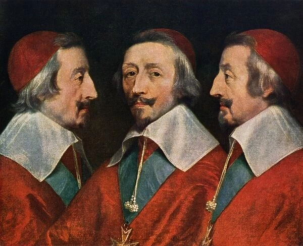 Cardinal Richelieu. Armand-Jean du Plessis, Cardinal and Duc de Richelieu.