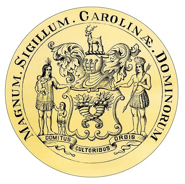 Carolina colonial seal