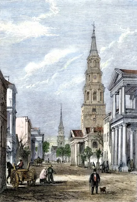 Framed Print : Charleston, South Carolina, in 1861