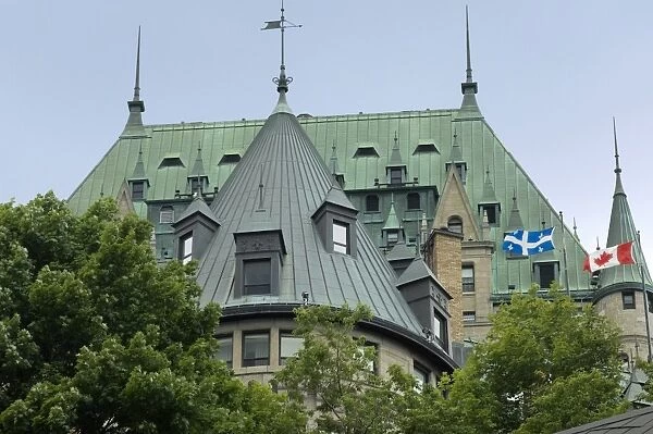 Chateau Frontenac in old Quebec