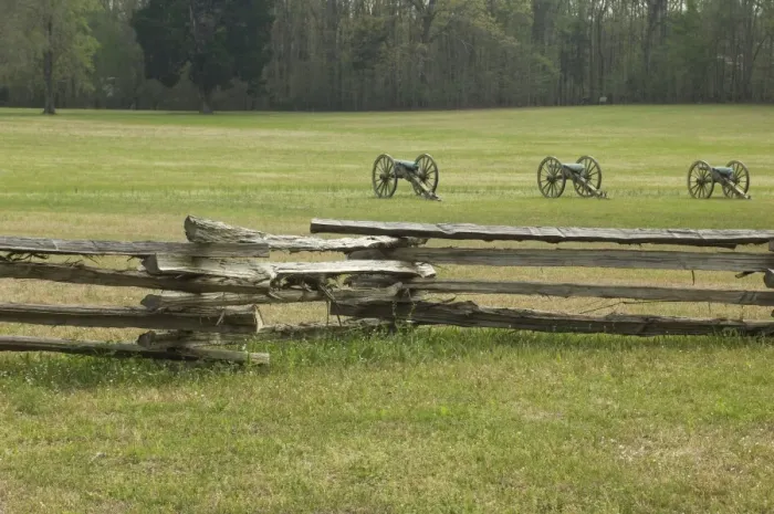 Framed Print : Civil War artillery, Shiloh battlefield Framed Print : Civil War artillery, Shiloh battlefield